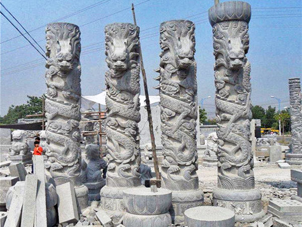 龙柱古建筑雕刻厂家